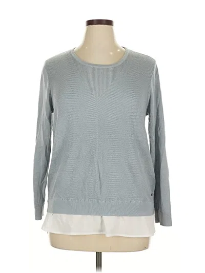 Pre-owned Calvin Klein Pullover Sweater In Gray