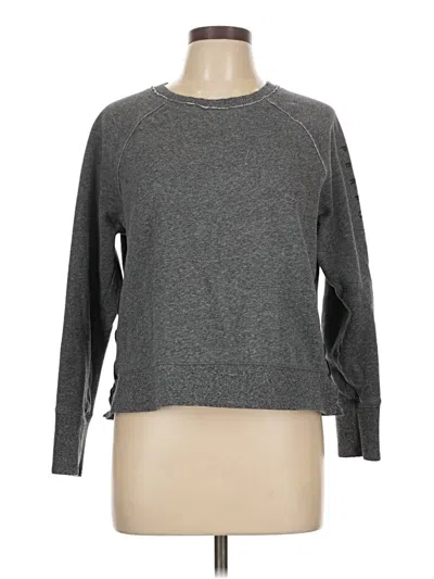 Pre-owned Calvin Klein Pullover Sweater In Gray