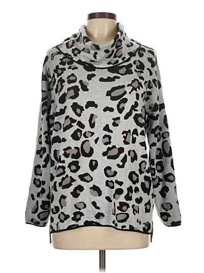 Pre-owned Calvin Klein Pullover Sweater In Gray