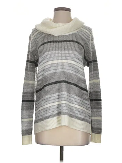 Pre-owned Calvin Klein Pullover Sweater In Gray