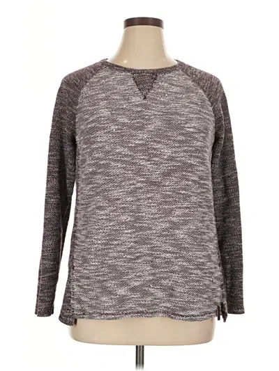 Pre-owned Calvin Klein Pullover Sweater In Gray