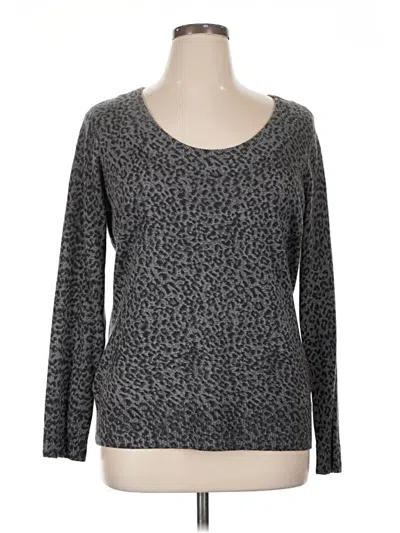 Pre-owned Calvin Klein Pullover Sweater In Gray