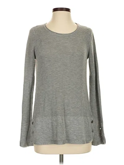 Pre-owned Calvin Klein Pullover Sweater In Gray