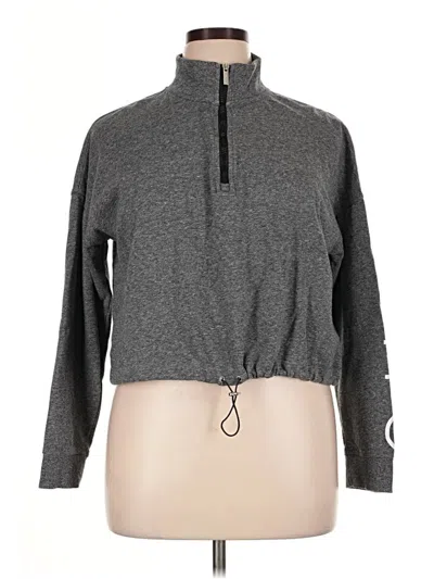 Pre-owned Calvin Klein Pullover Sweater In Gray