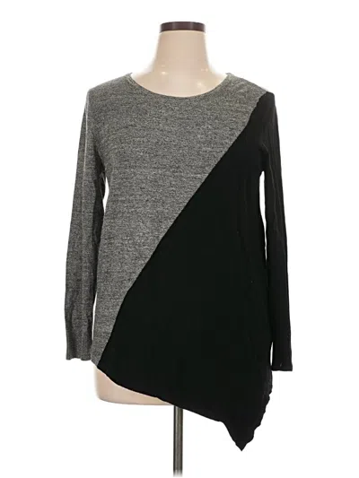 Pre-owned Calvin Klein Pullover Sweater In Gray
