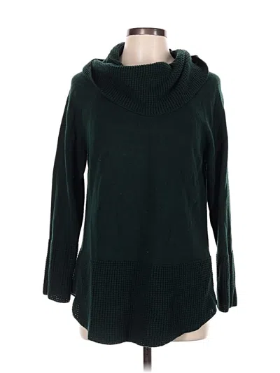 Pre-owned Calvin Klein Pullover Sweater In Green