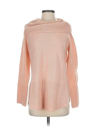 Pre-owned Calvin Klein Pullover Sweater In Pink