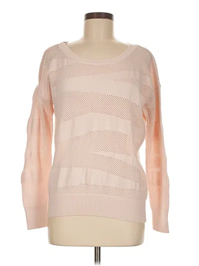 Pre-owned Calvin Klein Pullover Sweater In Pink