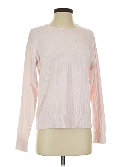 Pre-owned Calvin Klein Pullover Sweater In Pink