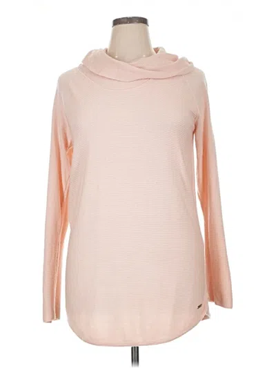 Pre-owned Calvin Klein Pullover Sweater In Pink