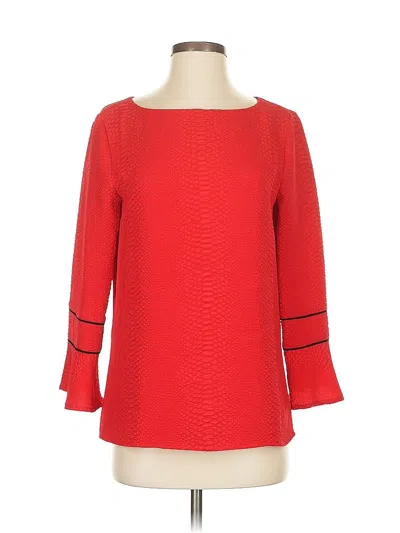 Pre-owned Calvin Klein Pullover Sweater In Red