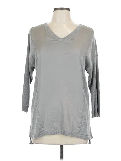 Pre-owned Calvin Klein Pullover Sweater In Silver