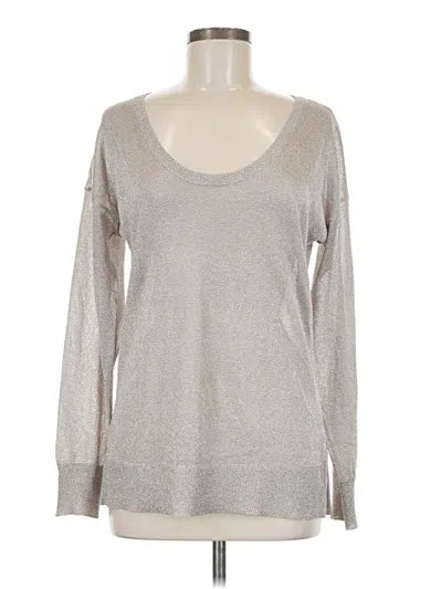 Pre-owned Calvin Klein Pullover Sweater In Silver