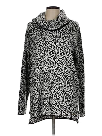 Pre-owned Calvin Klein Pullover Sweater In Silver