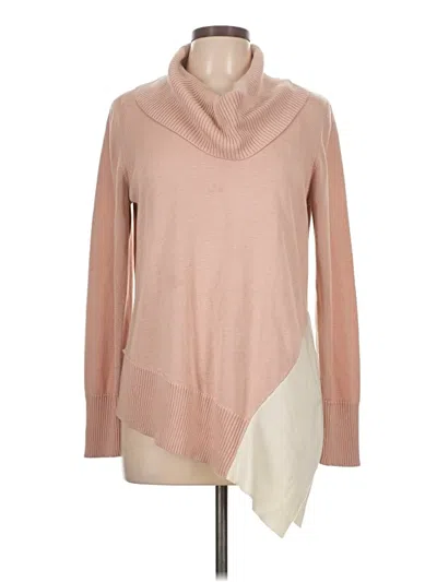 Pre-owned Calvin Klein Pullover Sweater In Tan