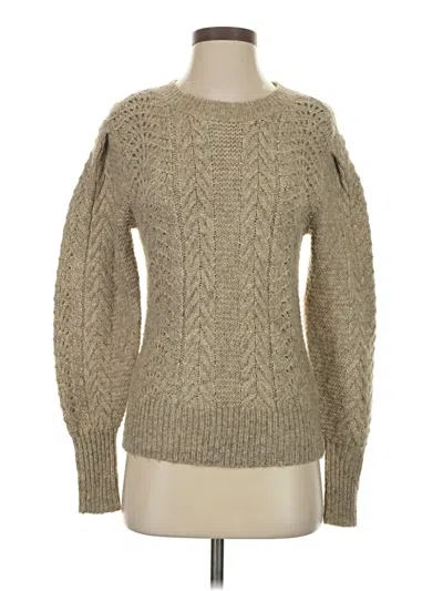 Pre-owned Calvin Klein Pullover Sweater In Tan