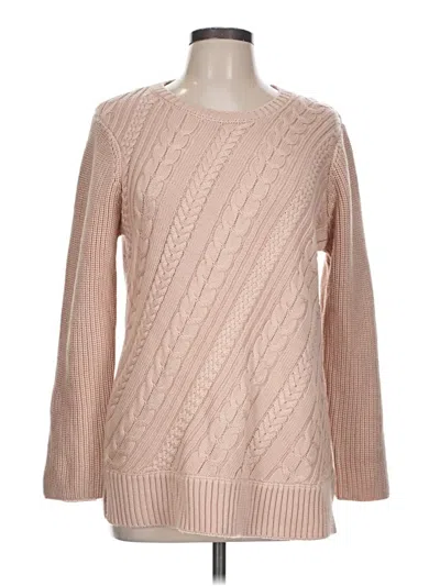 Pre-owned Calvin Klein Pullover Sweater In Tan
