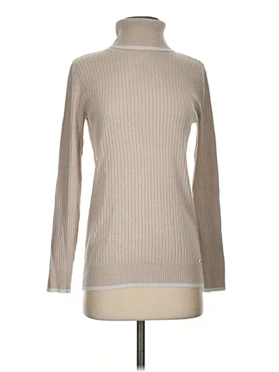Pre-owned Calvin Klein Pullover Sweater In Tan