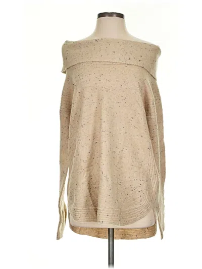 Pre-owned Calvin Klein Pullover Sweater In Tan
