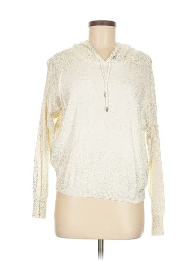 Pre-owned Calvin Klein Pullover Sweater In White