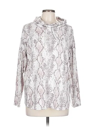 Pre-owned Calvin Klein Pullover Sweater In White