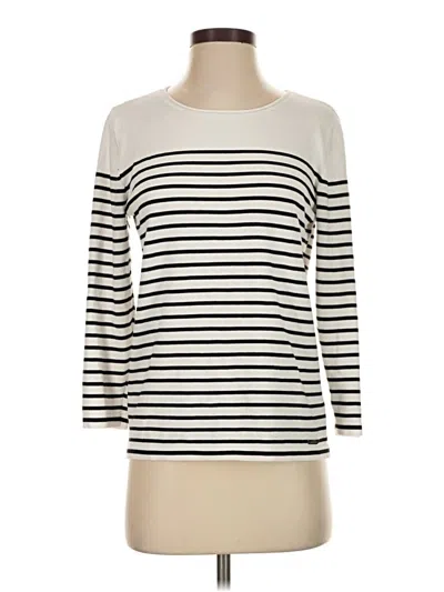 Pre-owned Calvin Klein Pullover Sweater In White