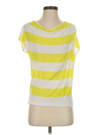 Pre-owned Calvin Klein Pullover Sweater In Yellow