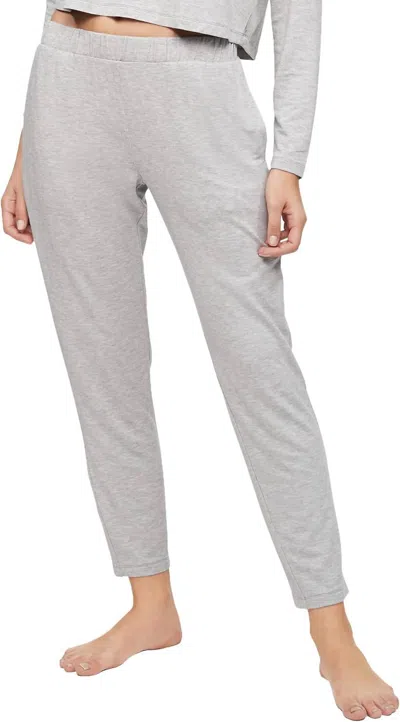 Calvin Klein Pure Lounge Jogger Pants In Snow Heather In Multi