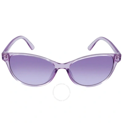 Calvin Klein Purple Cat Eye Ladies Sunglasses Ck20517s 551 56