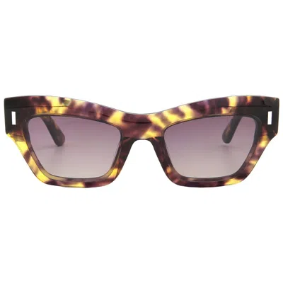 CALVIN KLEIN PURPLE CAT EYE LADIES SUNGLASSES CK23503S 528 54