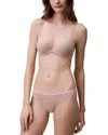Calvin Klein Push Up Plunge Bra In Neutral