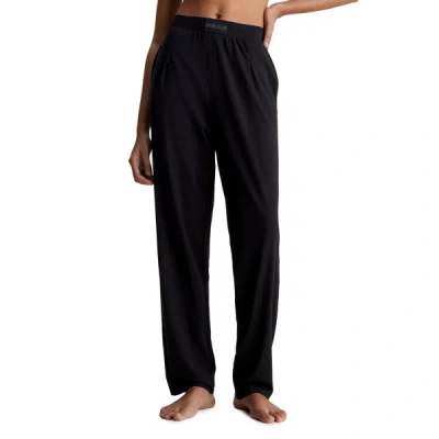 Calvin Klein Pyjama Trousers In Black
