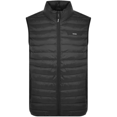 Calvin Klein Quilted Gilet Black