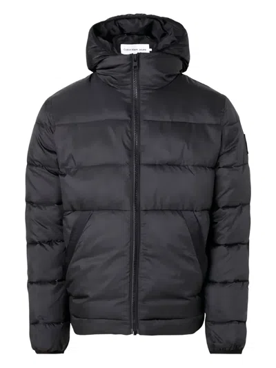 Calvin Klein Quilted Jacket In Black