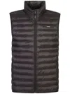 Calvin Klein Quilted Vest In Black