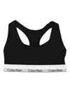 Calvin Klein Icon Cotton Modal Unlined Bralette In Black