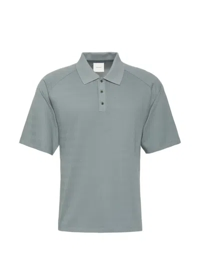 Calvin Klein Raglan-sleeve Polo Shirt In Black