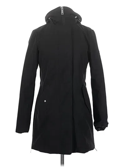 Pre-owned Calvin Klein Raincoat In Black