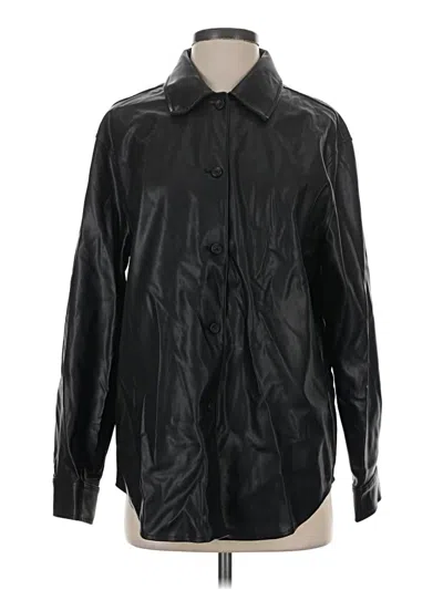 Pre-owned Calvin Klein Raincoat In Black