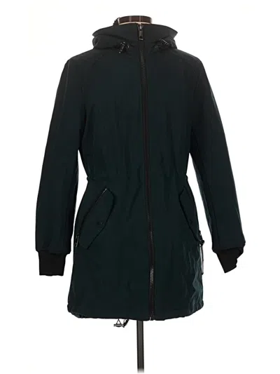 Pre-owned Calvin Klein Raincoat In Teal