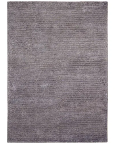 Calvin Klein Ravine Contemporary Indoor Wool-blend Area Rug In Purple