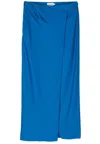 Calvin Klein Rec Cdc Metal Detail Skirt Skirt In Blu