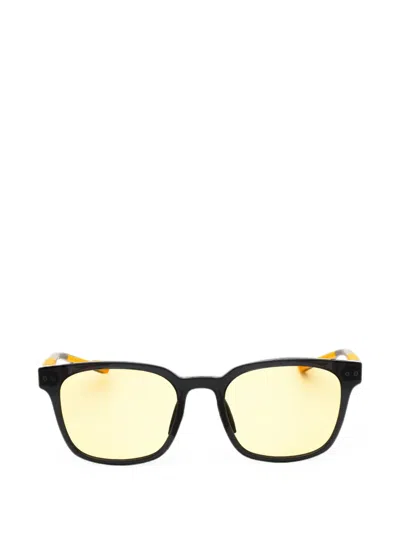Calvin Klein Ck24530slb Rectangular Propionate Sunglasses In Black