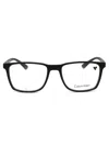 Calvin Klein Rectangular Men's Eyeglasses - Ck19573 In Black