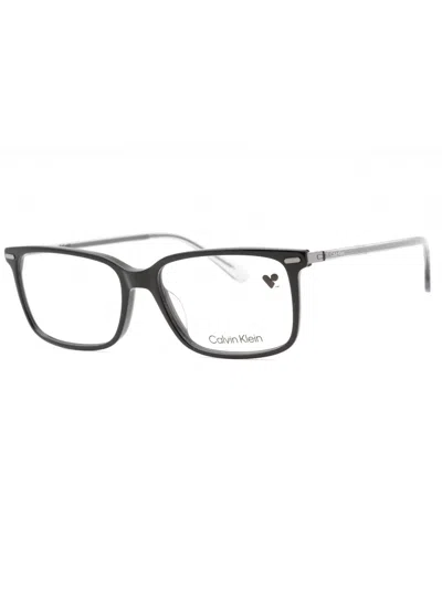 Calvin Klein Rectangular Men's Eyeglasses Ck22542 In Black