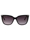 Calvin Klein Rectangular Sunglasses Ck22532 S 001 In Purple