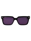 Calvin Klein Rectangular Sunglasses Ck22535 S 001 In Purple