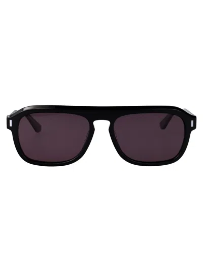 Calvin Klein Rectangular Sunglasses Ck24504 S 001 In Brown