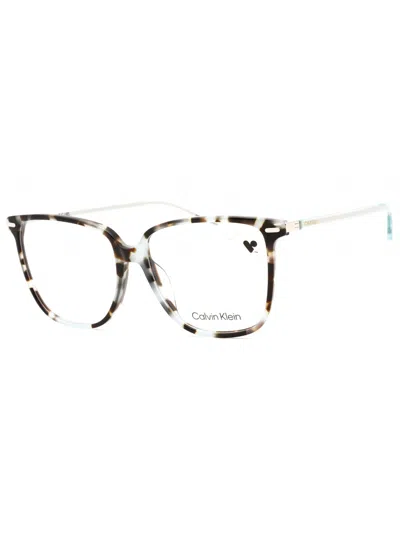 Calvin Klein Rectangular Women's Eyeglasses - Ck22543n In Black