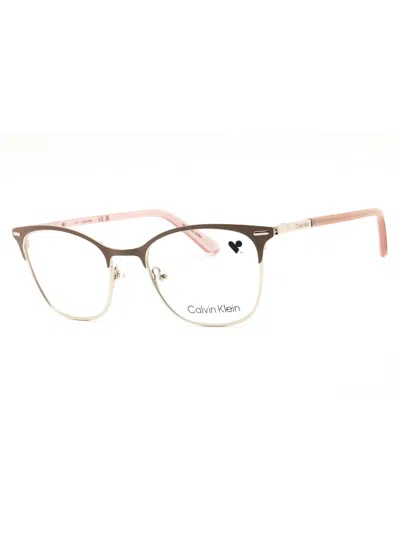 Calvin Klein Rectangular Women's Eyeglasses - Modern Designer Style In Pink